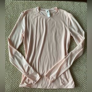 Women's Pink Long Sleeve Top